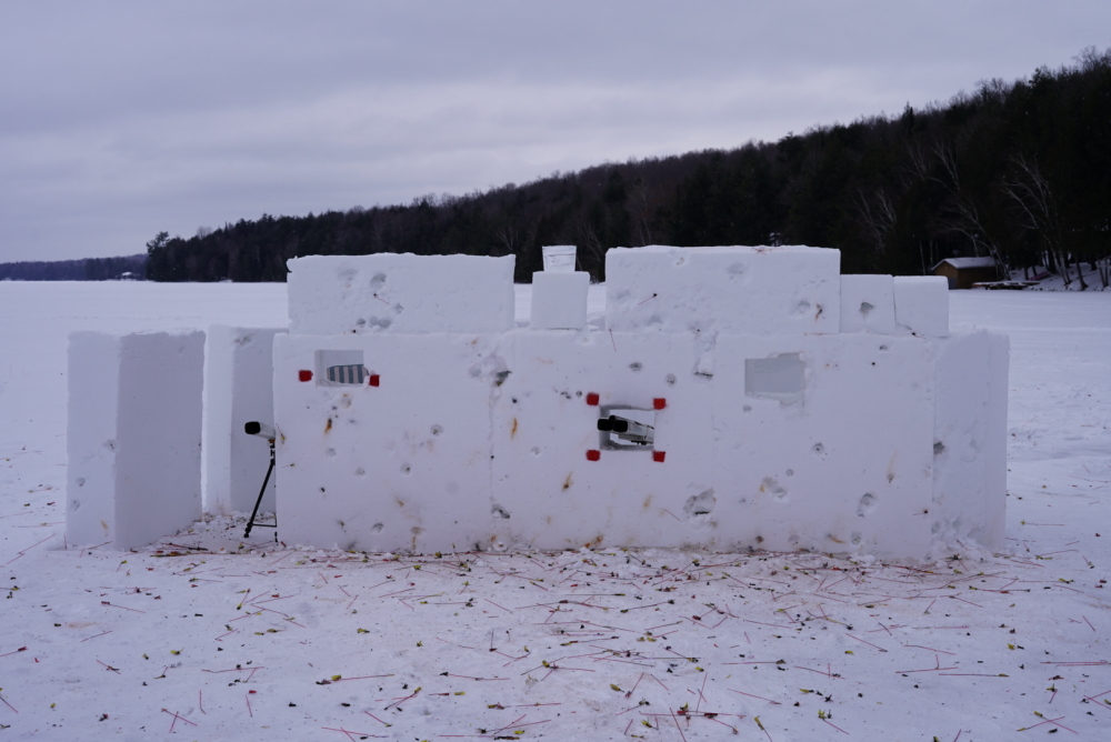 The southern fort was also not unscathed.