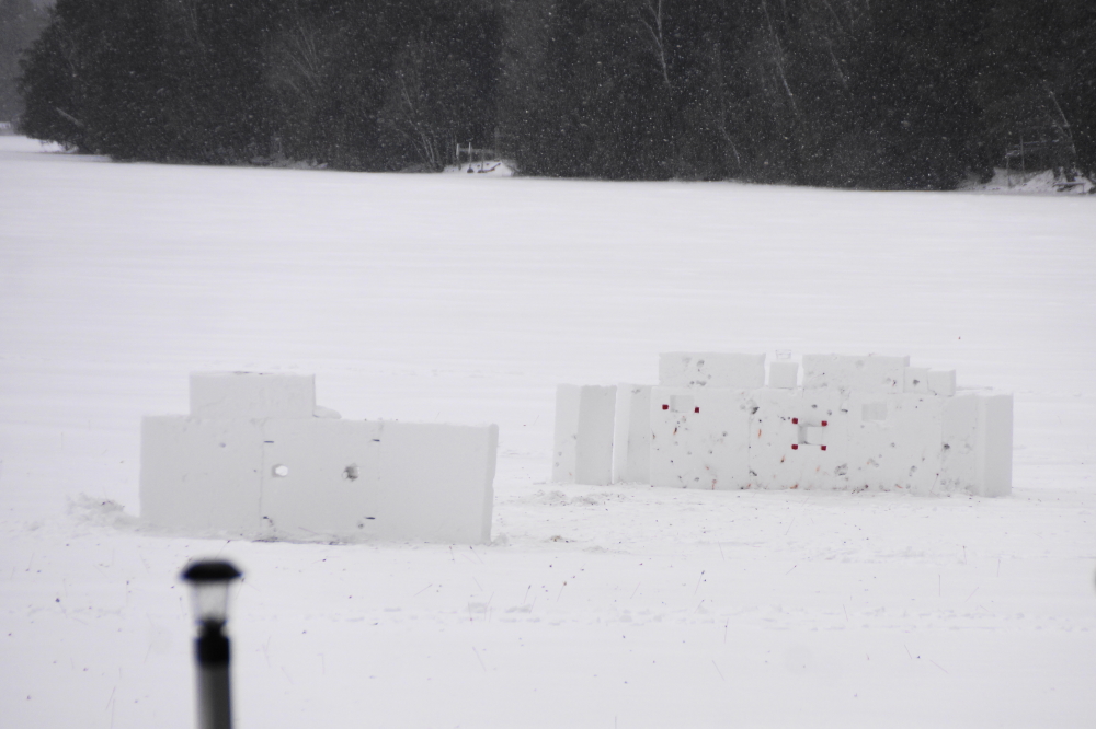 Well, that was fun. Our ears are still ringing, and there's a few more sticks to pick, but nothing matches watching (through a polycarbonate window!) dozens of well aimed rockets pummel the walls of an opposing fort as their well aimed shots blow chunks of snow armor from the wall in front of you. It gets better and better every year with the exception of the whole being conscripted to build the North's shanty thing. Special thanks to two of Lucerne's best for the wartime pictures and extra special thanks for the post armistice pig-cicles and bacon wrapped stuff.  With the bottle rocket war behind us, now is the time for Deep Winter to end. The third sub-season of Winter, Thaw,  is becoming more and more appreciated with each sub-zero morning.<br><br><br>-Nemo: grumpy conscript, happy warrior.