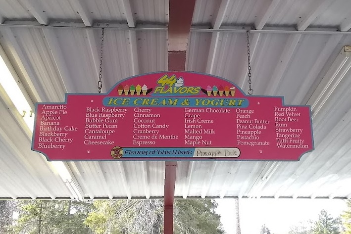 We are still working on the details, but we are thinking of making a contest out of trying all 44 flavors between Memorial day and Labor Day. We're thinking of a drawing during the Knott Lane Open on Labor Day weekend of all the 44 flavor completed people for cash and insulin or something. If we do it, we'll post the details sometime after ice-out.
