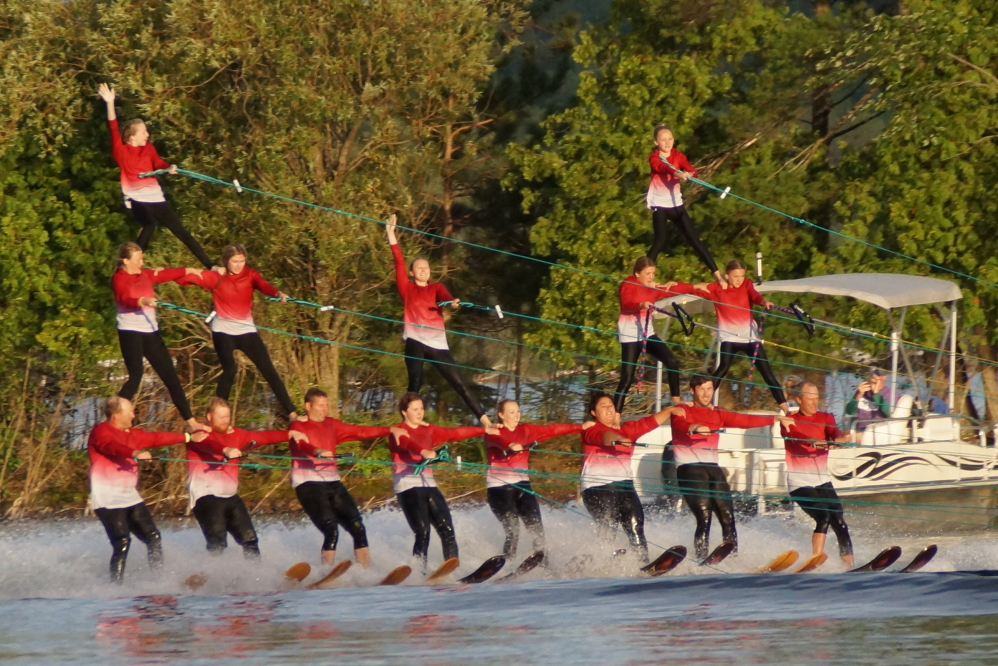 Shows on Wednesdays will continue for the first 3 weeks in August and crescendo with Footstock 2022, the largest barefoot water skiing event in the world (really!), held on August 20th and 21st.