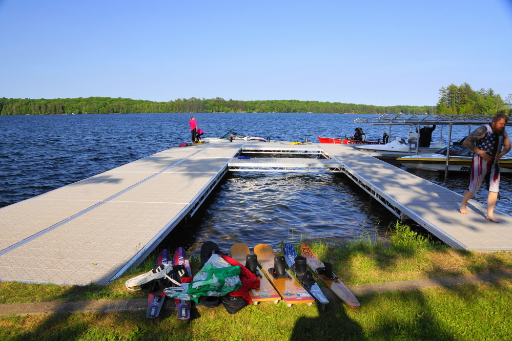 Almost more amazing than the show was the new show dock.