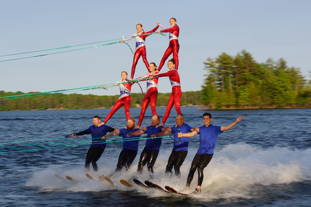 Just before Summer really started to fade, there was a ski show.
