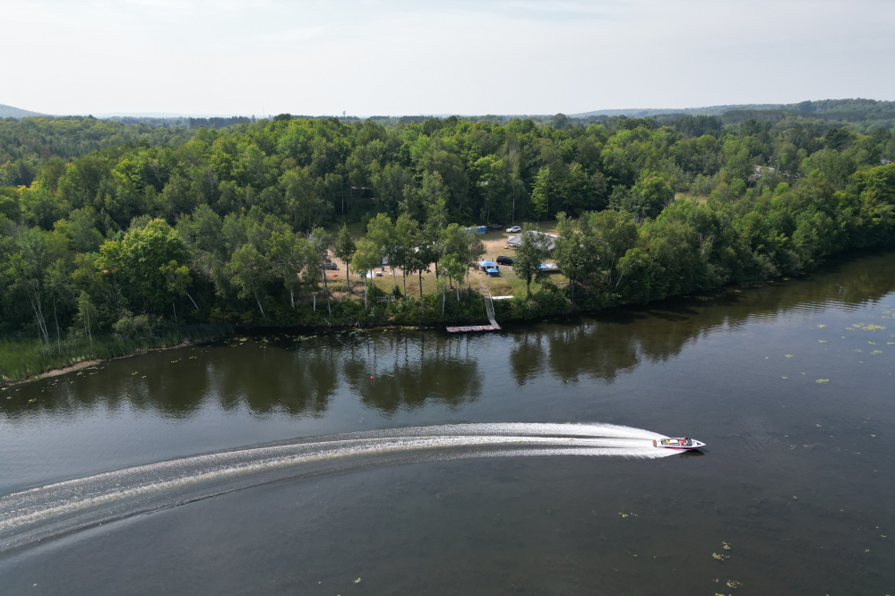 And the figure eight course was laid out and de-weeded.