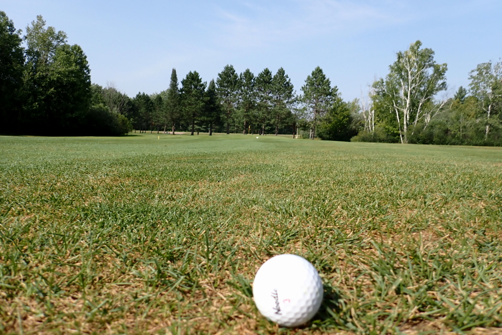 The NCC golf course was in great shape last week.