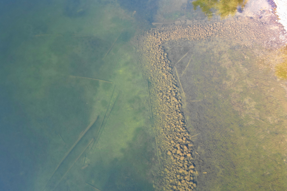 Lucerne gets more clear this time of year. On calm, sunny mornings it's fun to see what's resting on the bottom without having to don a wetsuit.