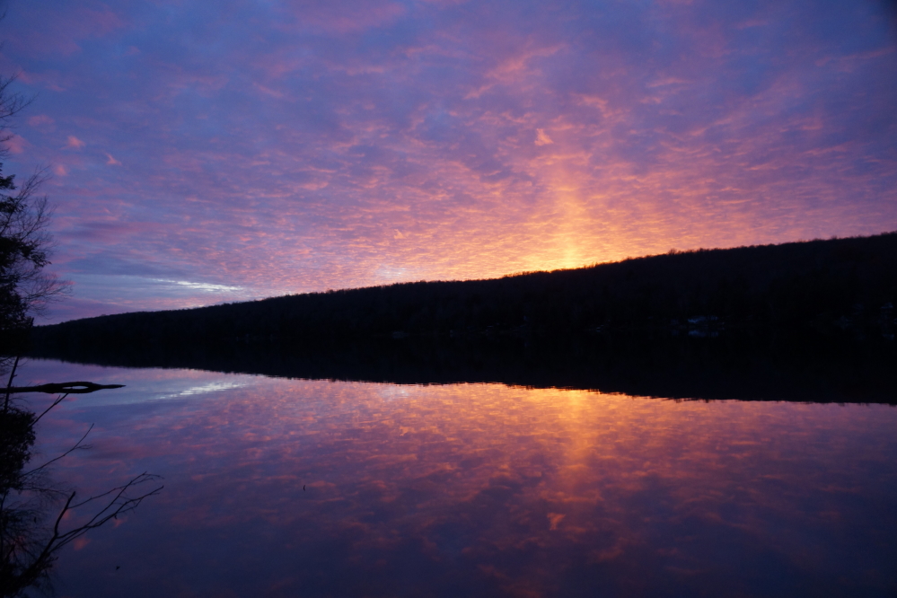 A few of last week's sunsets were spectacular.