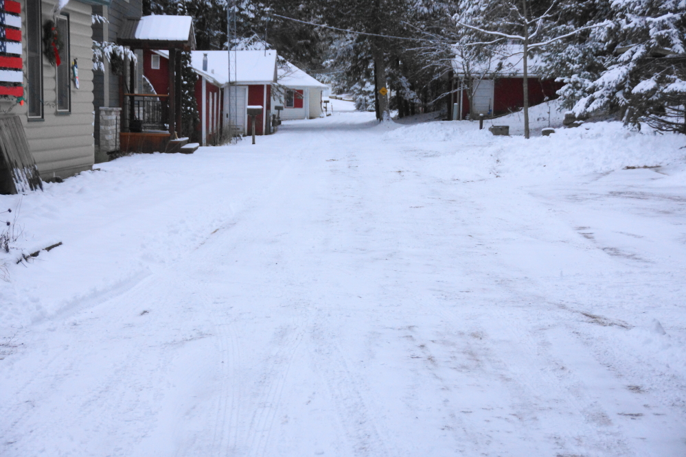 There will be no running on Knott Lane for some time.