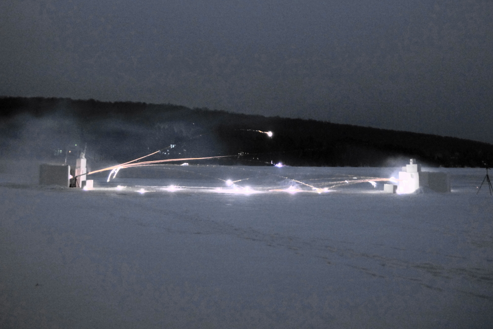 With only about 400 rockets, the battle lasted close to 20 fun filled minutes.