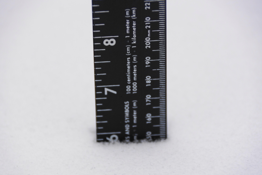 Wednesday morning was covered in half a foot of fresh shovel filler.