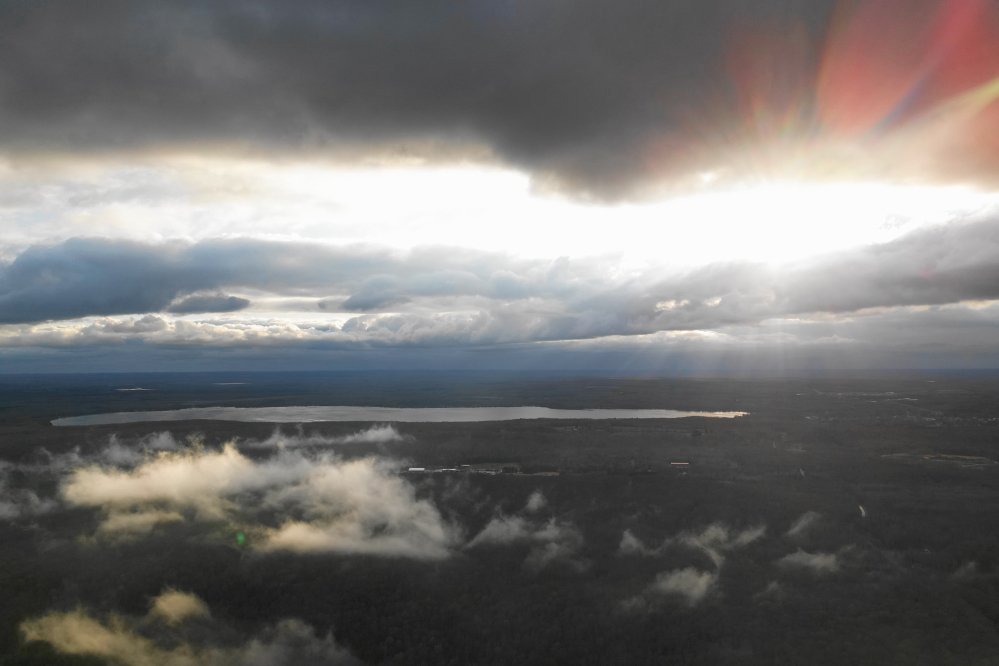 The first bout of rain was the largest. It rolled in Monday evening. It left the area on Wednesday.