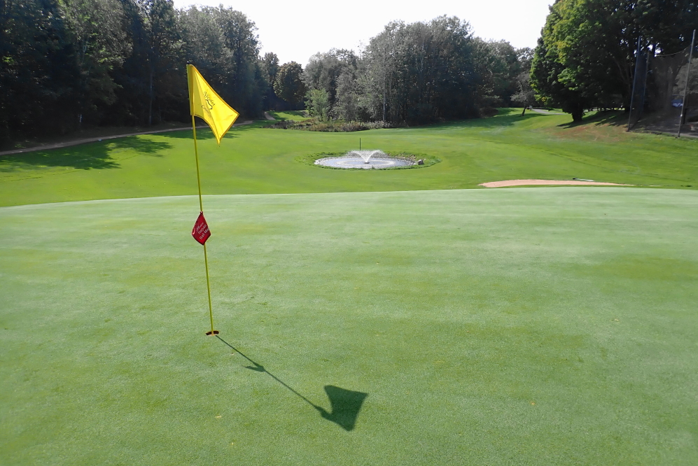 The warm weather has put the local golf course in great shape for fall.