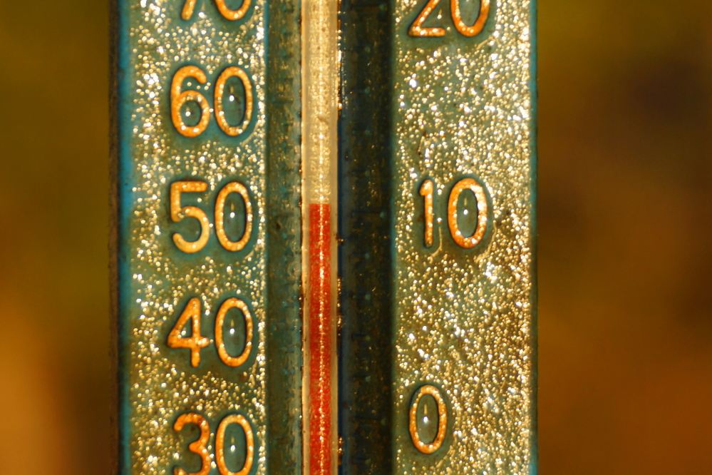 Lucerne's temperature is falling, too. It hit 50°F before the weekend and dropped below that by Sunday.