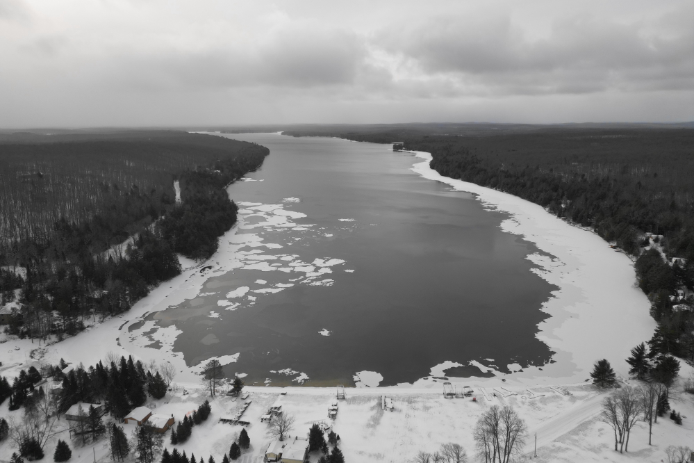 On Wednesday, the ugly cold began to grow the ice at an astonishing rate.