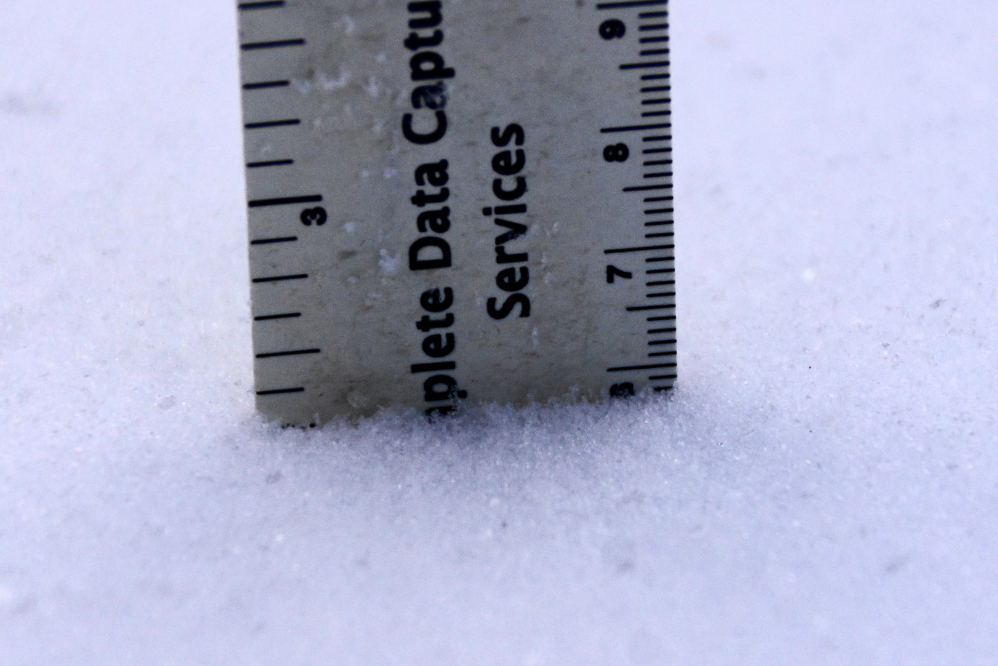 Forecasters told hysterical tales of white doom as the major chunk of storm approached. After the weather passed, the bar's deck told a different, more subdued story. 