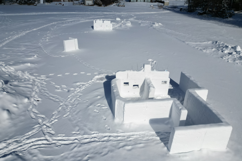 The forts, now stripped of their guns, windows, and chairs, are all that remain of one of the best winter events ever.