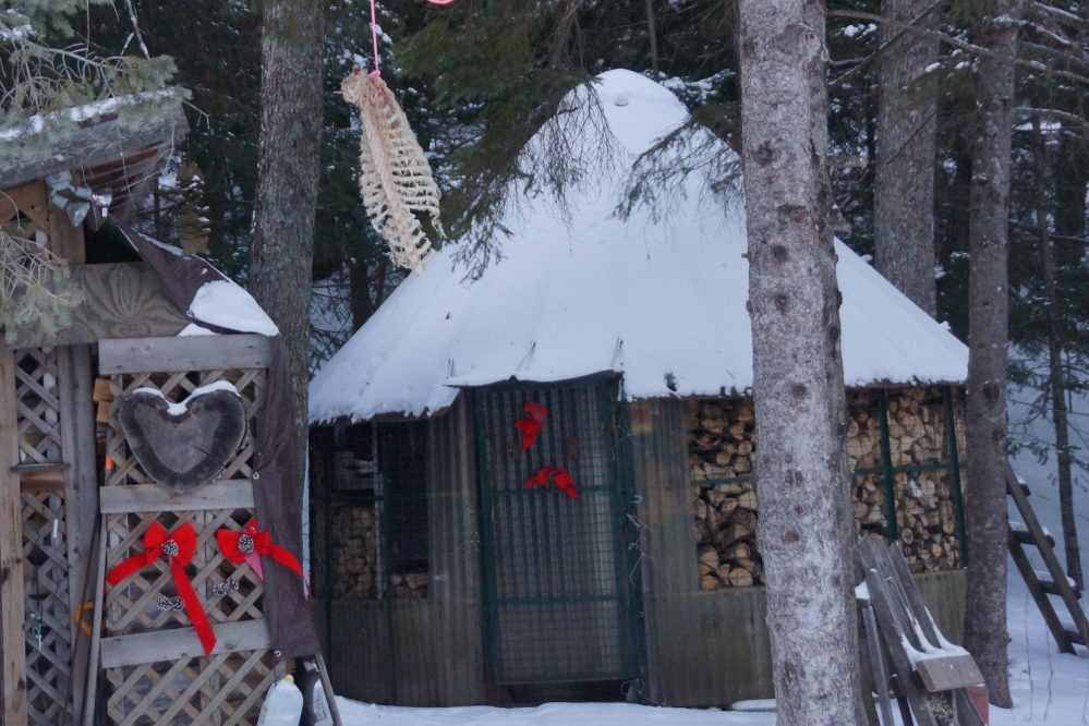 In a normal year, there's talk of tree tapping around now. This year, the men only speak of propane levels in the tank and the latest in snow pants tech.
