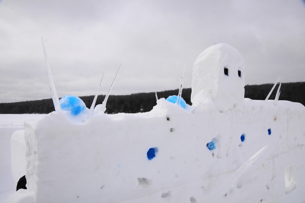 After the snow, the forts were dusted off in an effort to preserve their aesthetics into spring.