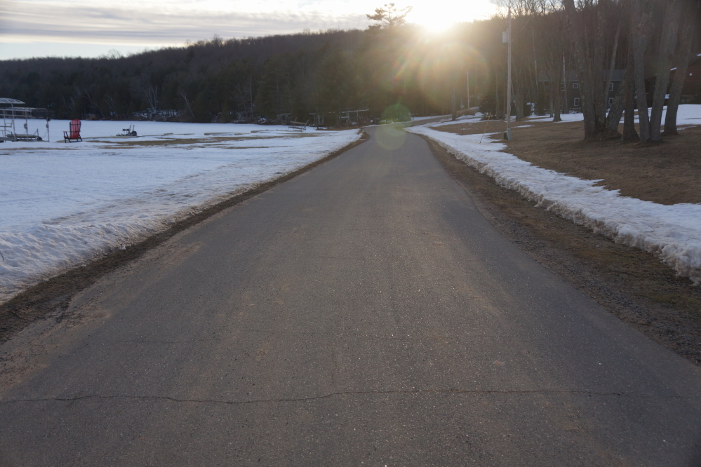 West Shore Drive was in even better shape.