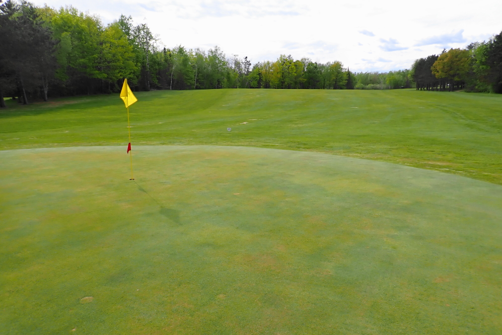 The golf course was packed on Memorial Day. The day after, not so much.