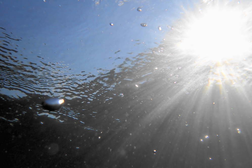 By the weekend, the lake temperature was close to 76°F and, as always, a great escape from the heat.