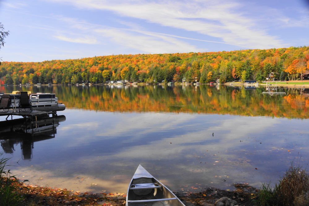 The color to the west was also magnificent.
