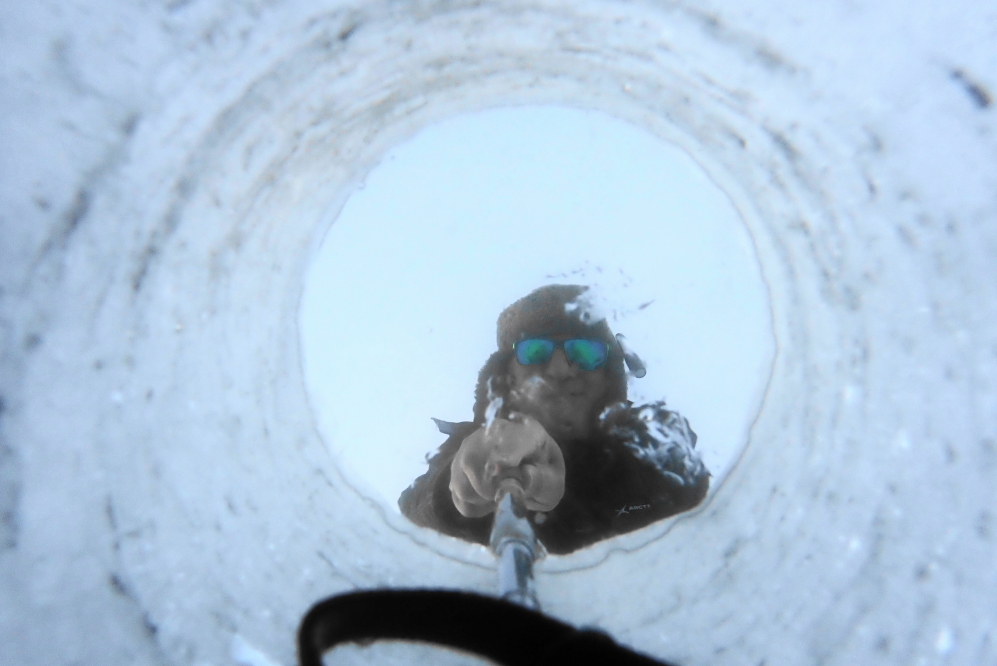 As for the quality of the ice, it was hard and clear as crystal.