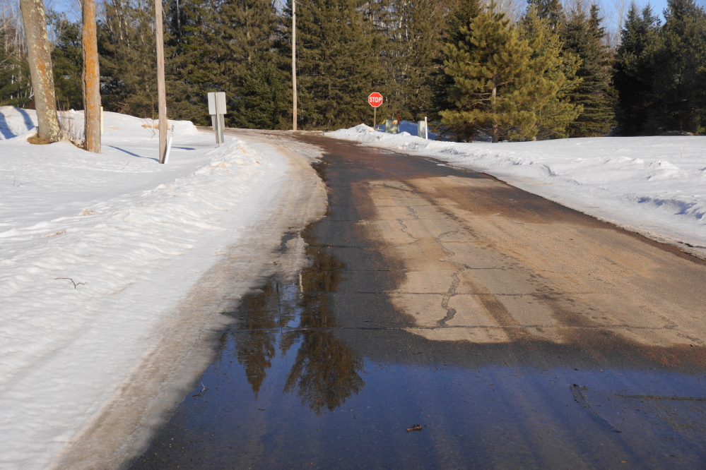 The sunlight aided in the clearing of local roads.