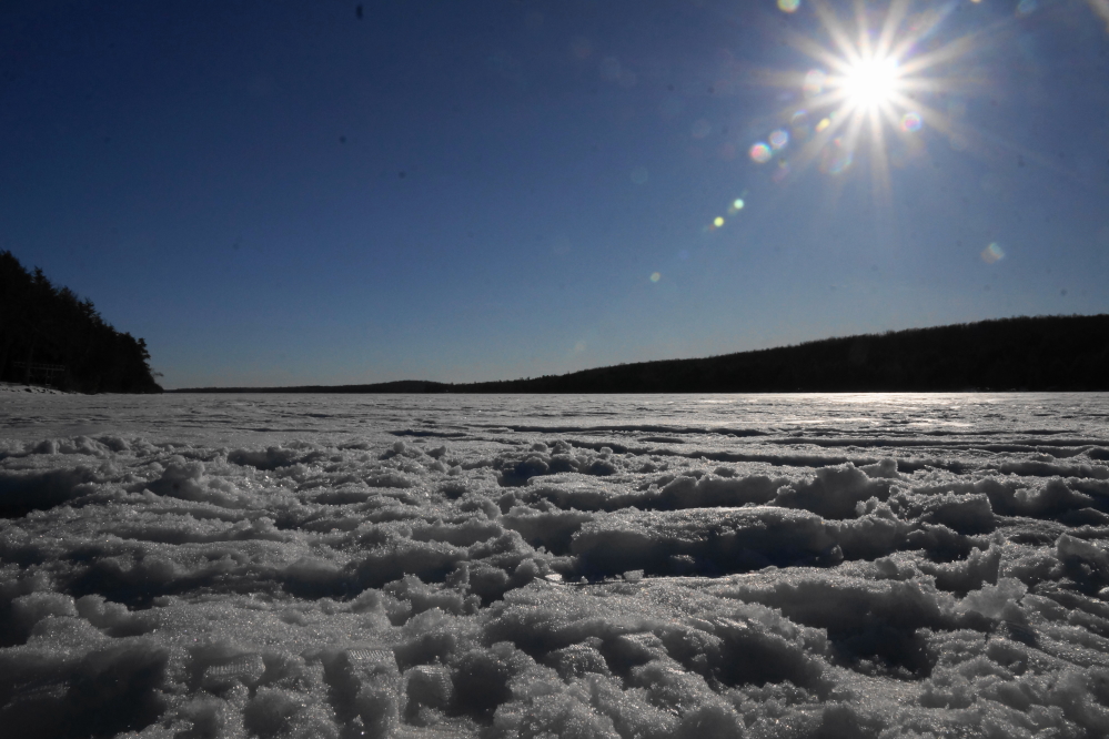 After such a warm weekend, we're thinking the annual Lake Lucerne Ice-Out Contest should be posted sooner rather than later. Then we remembered the <a href='/WeeklySummaryPages/2025/0406/wilderN.html' class ='defaultlink2' target='_blank'>ice storm at the end of last March</a> and thought better of it. That, and coding/posting it before Lent makes the code monkeys ill tempered and mean. <a href='/WeeklySummaryPages/2025/1116/PB169314.JPG' class ='defaultlink2' target='_blank'>We have something for that</a>, but were saving it for a special occasion. After this warm weather, several meteorological haruspexes have read the entrails and are forecasting a return to a colder, more snowmobile friendly Thaw. It's still February, so duh.<br><br><br>-Nemo prefers early season rain to late season ice storms.