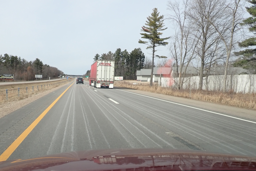 During Thursday afternoon, local-ish highway departments started treating roads. This was concerning for those of us that wanted winter to stay dead.