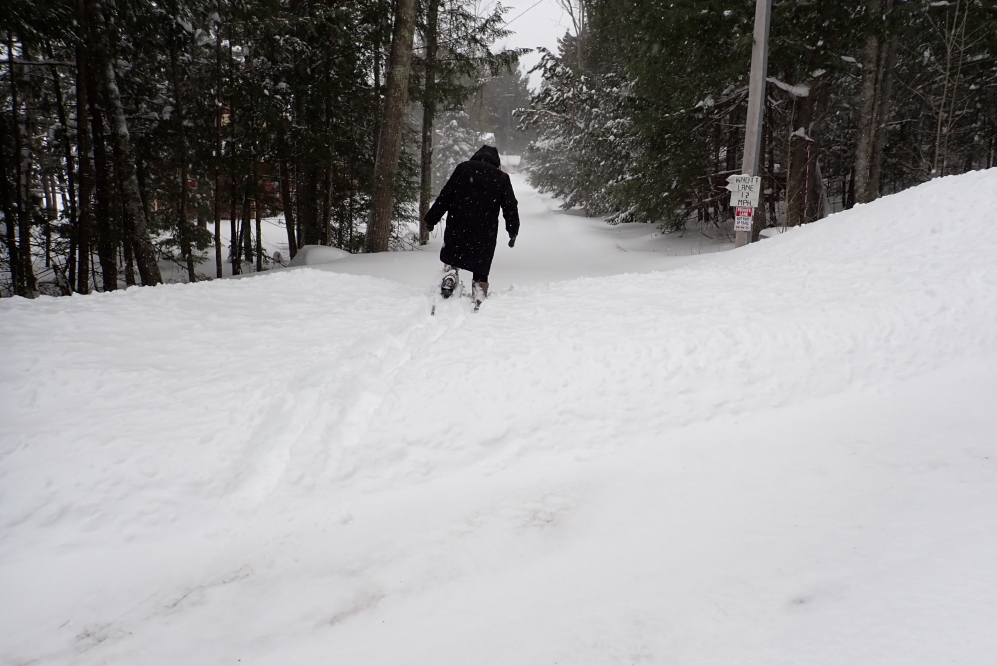 It sounded, felt, and looked worse than it was. All you'd need to get around was a pair of snowshoes or some type of tracked vehicle.