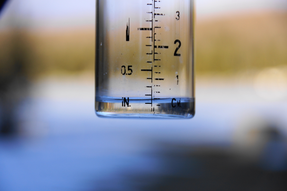 Last week's first rain event fell just after mid-week. The accumulation failed to fulfill expectations.