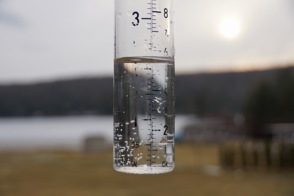 That second rain event exceeded expectations. The bulk of it fell mostly in the wee hours of Sunday. The intense volume of water resulted in the lake level moving up and many local roads needing repair. 