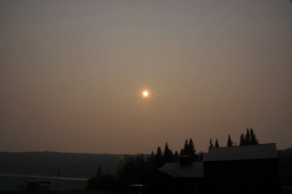 Sunsets had many of the men speculating on how life would be like on Mars.