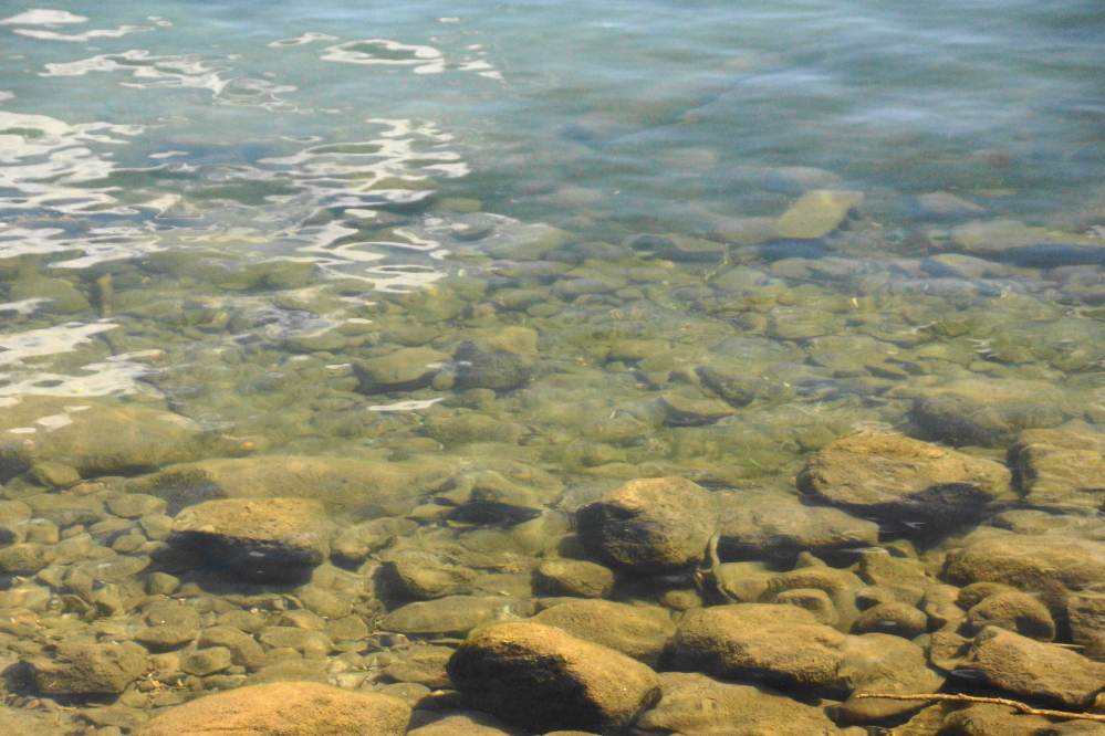 The water in Lucerne is as clear as ever. And getting colder. On Sunday it was an un-balmy 68°F.