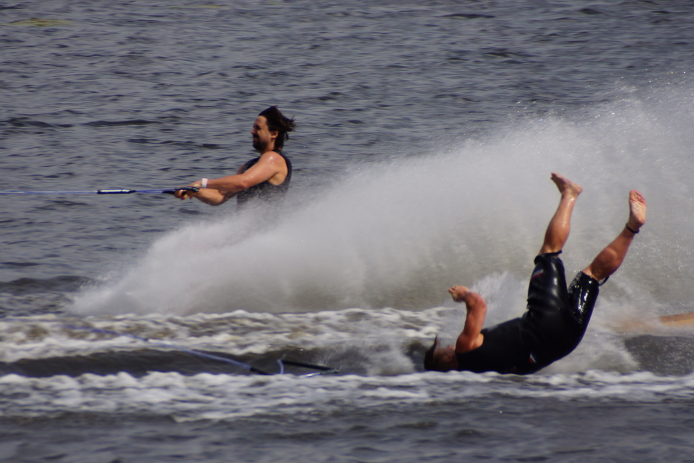 The wind was brisk and Peshtigo was lumpy. Crashes were as good as ever.