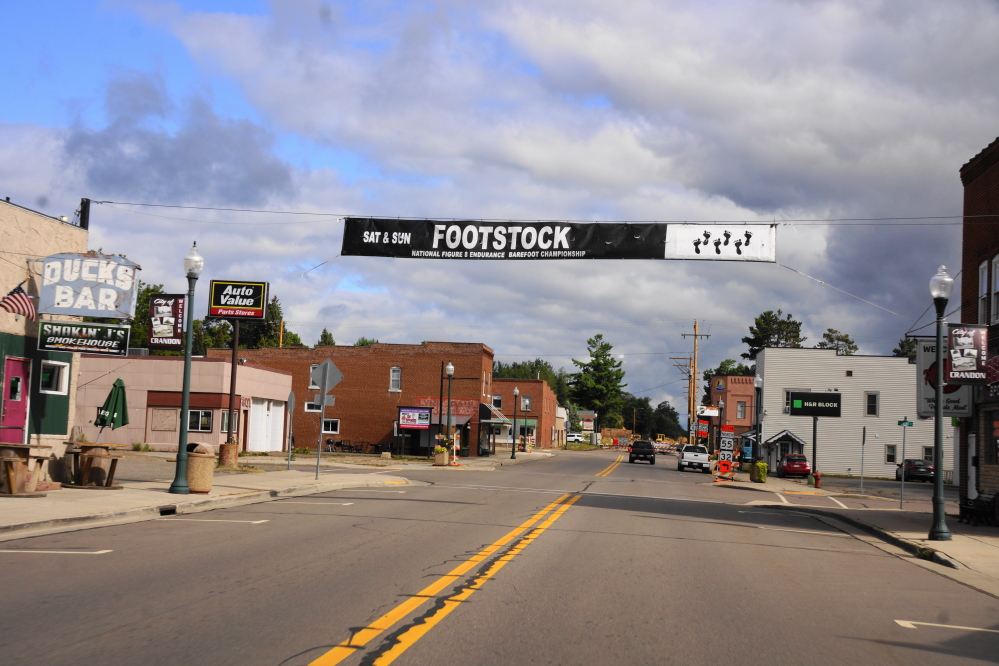 Just north and west of the Fair on Saturday and Sunday, there was Footstock on the currently less weedy Lake Peshtigo.