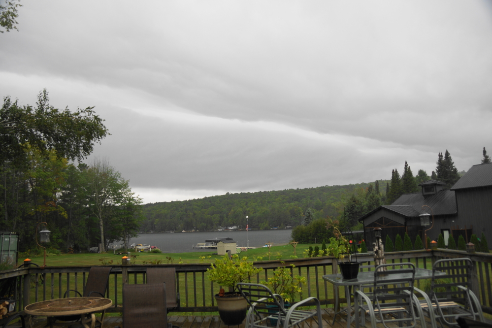 With the heat and humidity came clouds, thunder, and some much needed rain.
