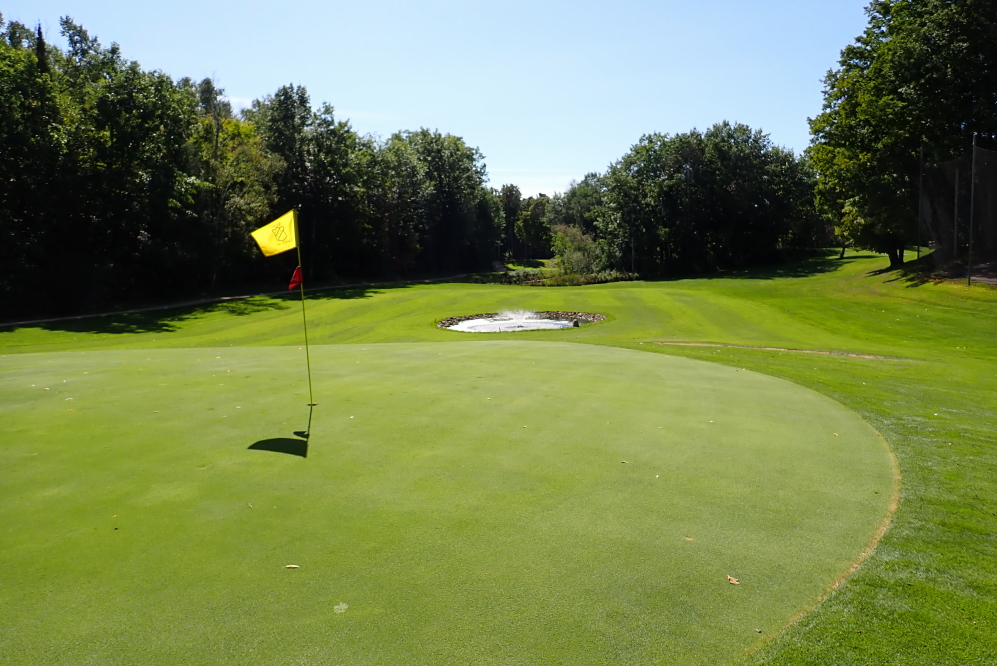 The temperature and sun was great for golf during much of the week.